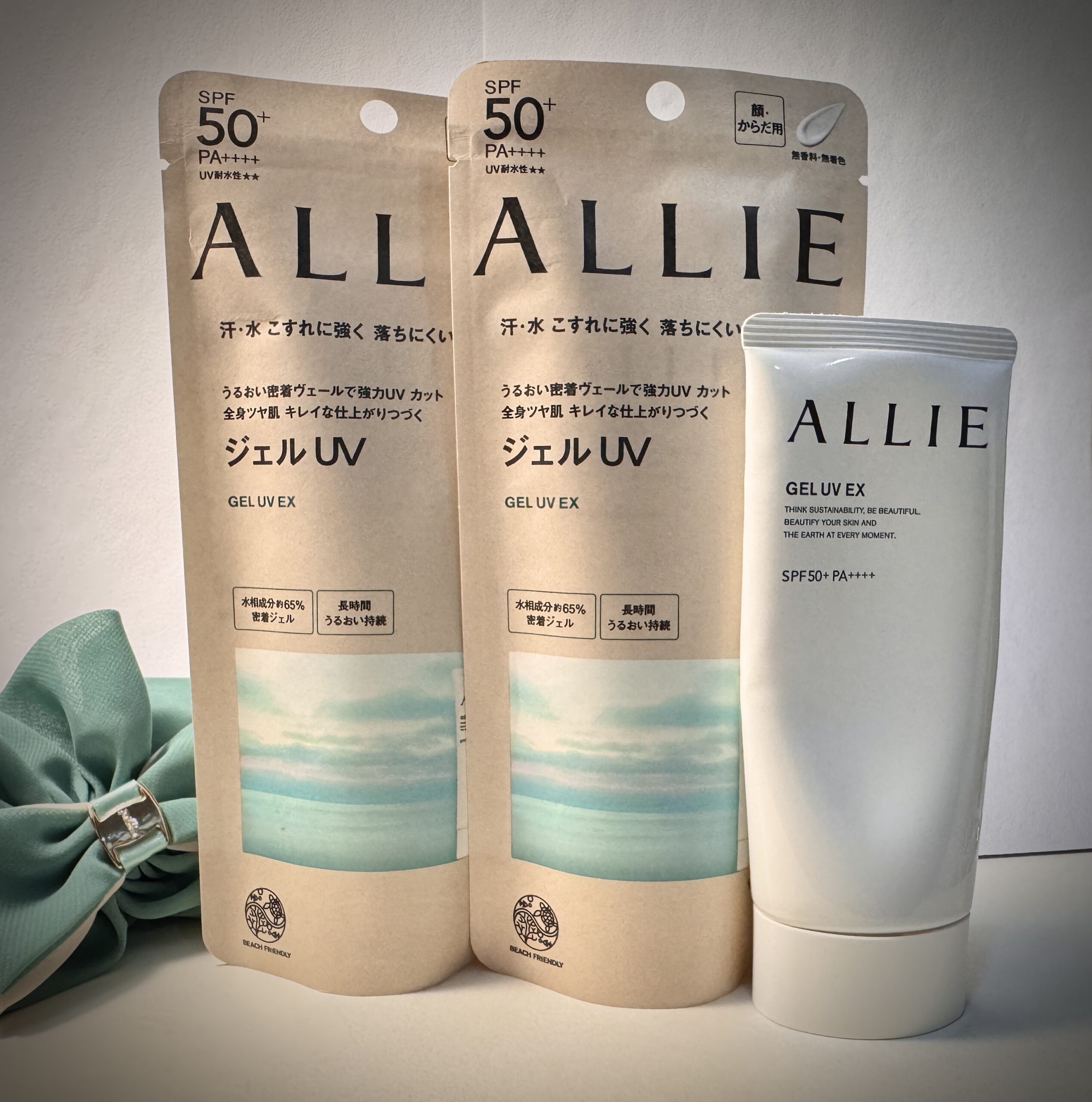 ALLIE 持采UV高效防曬水凝乳EX外觀